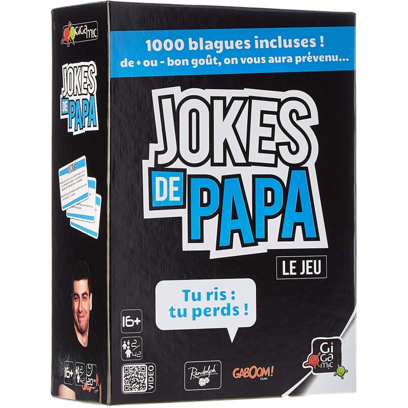 Gigamic - Jeu de société - Jokes de papa