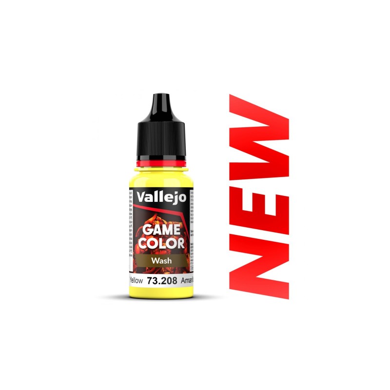 Prince August - Peinture - 73208 - Wash Jaune - Yellow