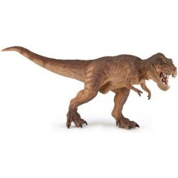 Papo - Figurine - 55075 - Les dinosaures - T-rex courant marron