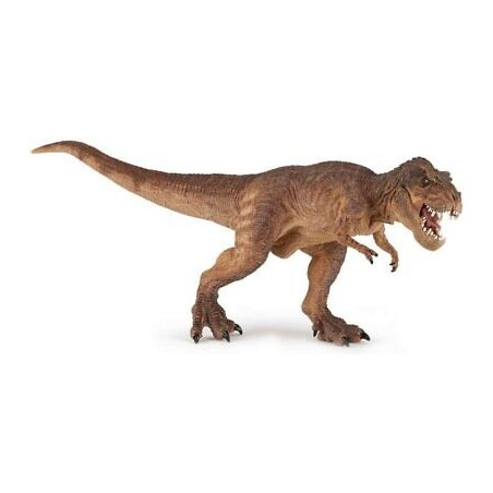 Papo - Figurine - 55075 - Les dinosaures - T-rex courant marron