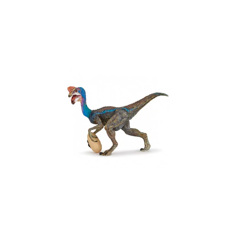 Papo - Figurine - 55059 - Les dinosaures - Oviraptor bleu