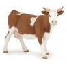 Papo - Figurine - 51133 - La vie à la ferme - Vache simmental