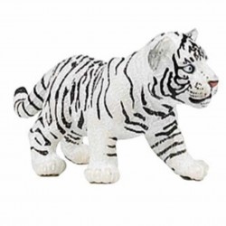 Papo - Figurine - 50048 - La vie sauvage - Bébé tigre blanc