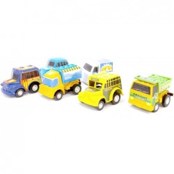 Wonder Kids - Coffret de 6 mini camions - Modèle Aléatoire
