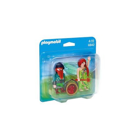 Playmobil - 6842 - Duo - Fée et nain de la forêt
