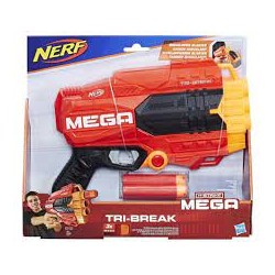 Hasbro - Nerf Méga - Pistolet à fléchettes - Tri-Beak