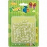 Hama - Perles - 8279 - Taille Maxi - Sachet plaque papillon et carrée