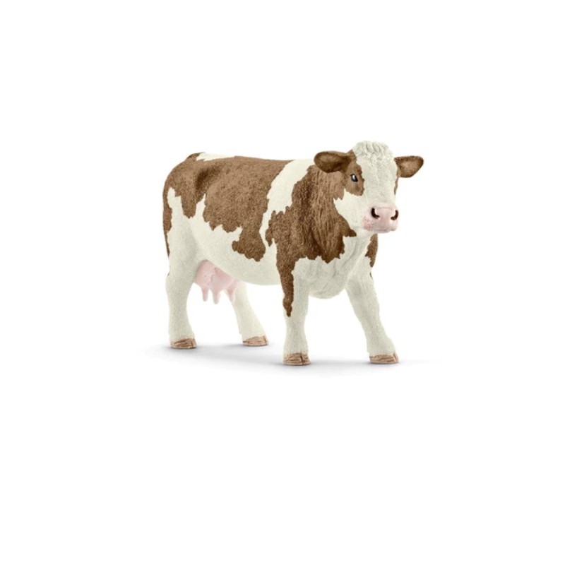 Schleich - 13801 - Farm World - Vache simmental française
