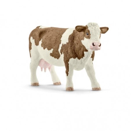 Schleich - 13801 - Farm World - Vache simmental française