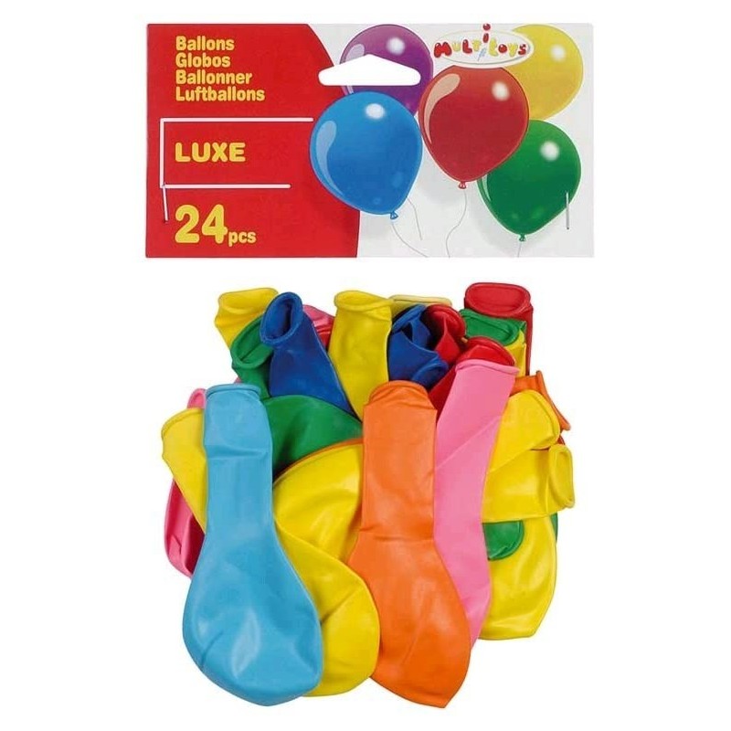 Sachet de 24 ballons grand modèle