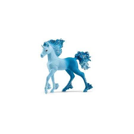 Schleich 70758 Poulain Licorne Feu Et Eau Elementa – Bayala – Avec Paillettes Et Strass – Dès 3 Ans