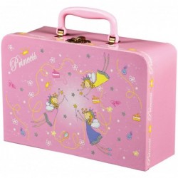 Trousselier - S10502 - Jeu de Plein Air - Mallette Princesse - 25,5 x 27,5 cm - Rose