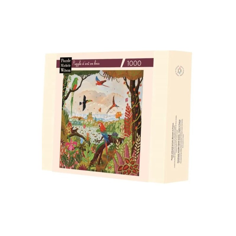 Michèle Wilson - Puzzle d'art en bois - 1000 pièces - Le Jardin d'Eden - Thomas
