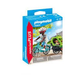 Playmobil - 70601 - Spécial Plus - Cycliste maman et enfant