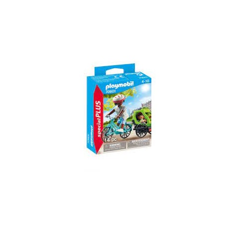 Playmobil - 70601 - Spécial Plus - Cycliste maman et enfant
