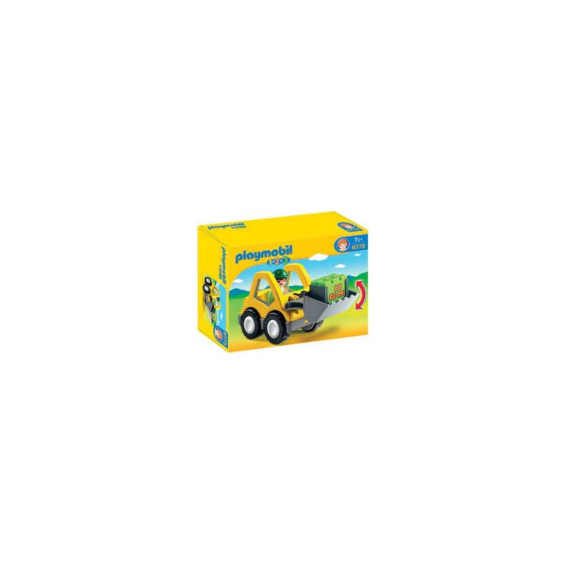 Playmobil - 6775 - 1.2.3 - Chargeur et ouvrier