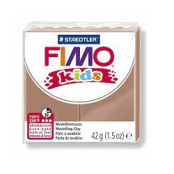 Graine Créative - Loisirs créatifs - Pâte FIMO Kids - Marron clair - 42 g