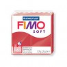 Graine Créative - Loisirs créatifs - Pâte FIMO Soft - Rouge Noël - 57 g