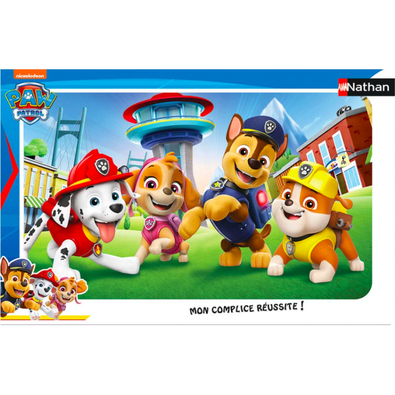 Nathan - Puzzle cadre 15 pièces - Les chiots de la Pat?Patrouille