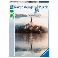 Ravensburger - Puzzle 1500 pièces - L'ile des voeux, Bled, Slovénie