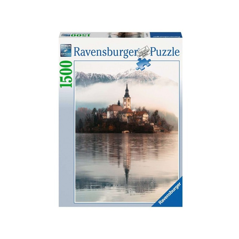 Ravensburger - Puzzle 1500 pièces - L'ile des voeux, Bled, Slovénie