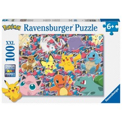 Ravensburger - Puzzle 100 pièces - Pokemon - Prêt pour la bataille