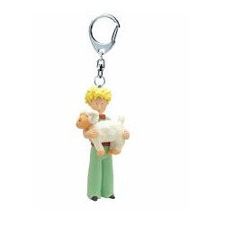 Plastoy - Figurine - 61028 - Porte clé - Le Petit Prince et le mouton