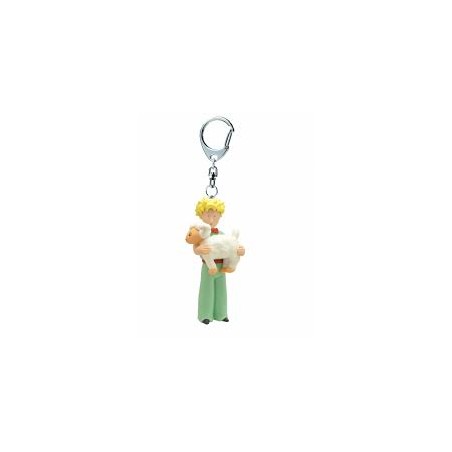 Plastoy - Figurine - 61028 - Porte clé - Le Petit Prince et le mouton