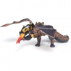 Papo - Figurine - 38958 - Médiéval fantastique - Dragon des ténèbres