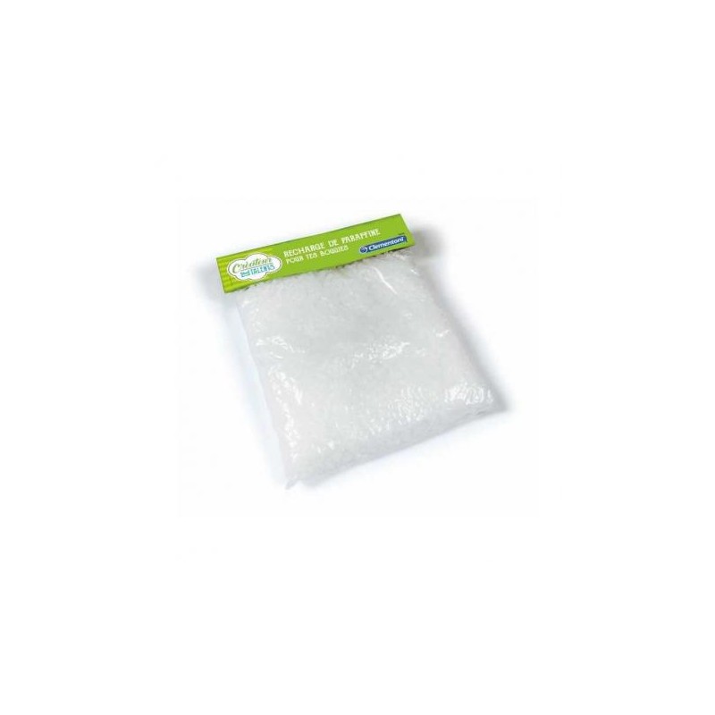 Clementoni - Loisirs créatifs - Sachet de paraffine pour bougies - 400 grammes