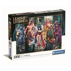 Clementoni - Puzzle 1000 pièces - League Of Legends