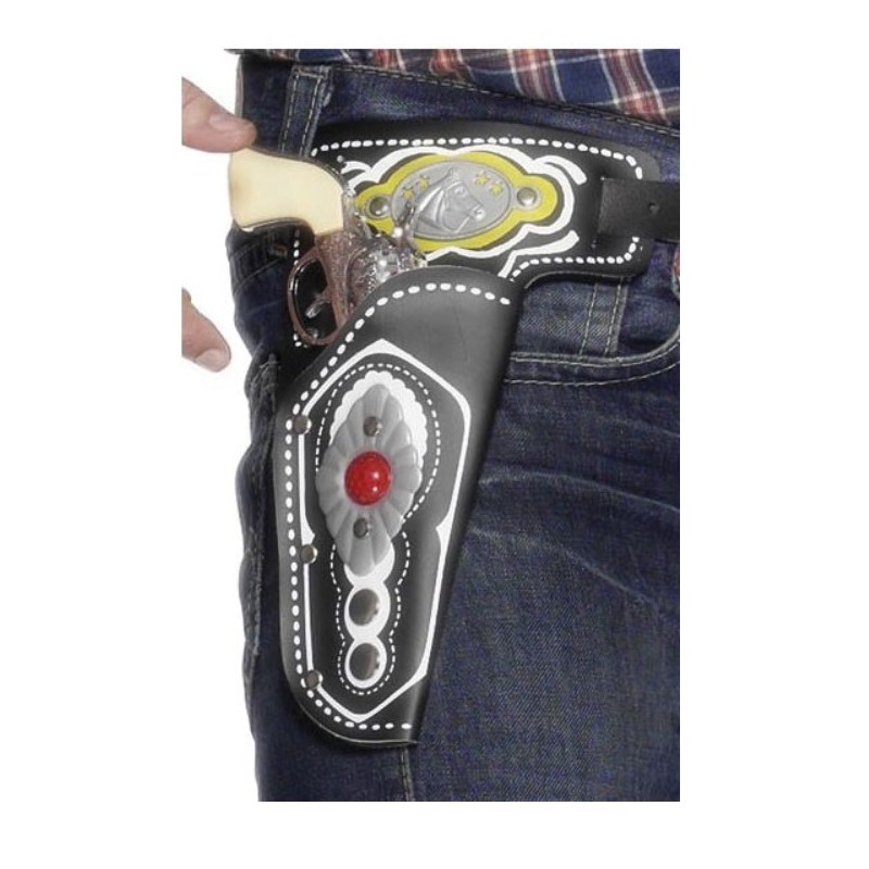 Déguisement - Ceinture de pistolet style western cowboy