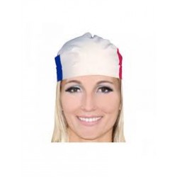Supporter France - Bandana tricolore drapeau français - 53x33 cm