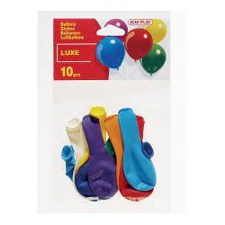 Kim Play - Article de fête - Sachet de 10 ballons de baudruche multicolores