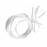 Rayher - Blister de fil élastique transparent pour perles et bracelets - 0,5 mm - 2 mètres