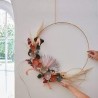 Rayher - Anneau en métal revêtu - Blanc - 60 cm