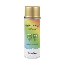 Rayher - Peinture acrylique en spray - Or brillant - 200 ml