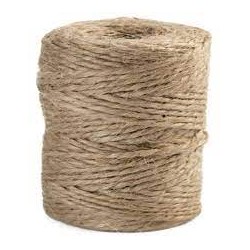 Rayher - Bobine de fil de jute 6 plis nature - 6 mm - 120 mètres