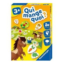 Ravensburger - Jeu éducatif - Qui mange quoi ?