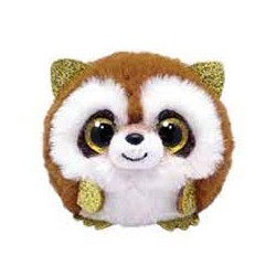 Peluche TY - Puffies 10 cm - Pickpocket le raton laveur