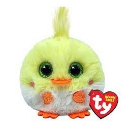 Peluche TY - Puffies 10 cm - Eggy le poussin