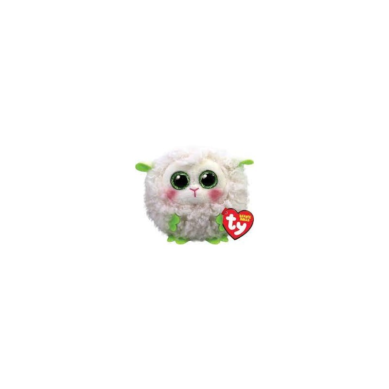 Peluche TY - Puffies 10 cm - Baasby le mouton