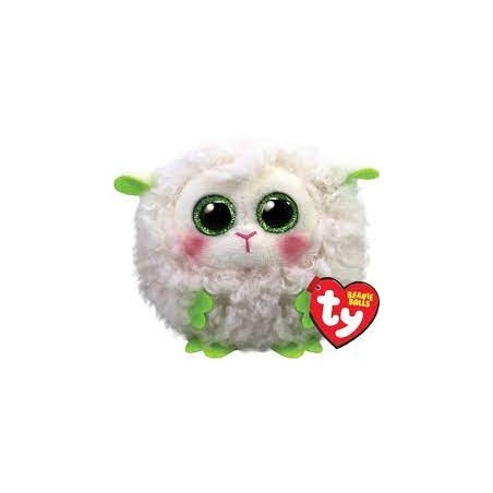 Peluche TY - Puffies 10 cm - Baasby le mouton