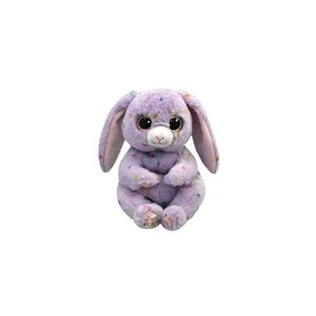 Peluche TY - Peluche 15 cm - Lavande le lapin de Pâques