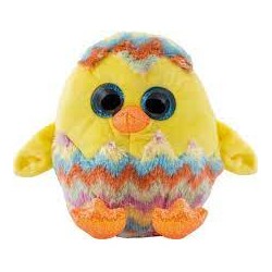 Peluche TY - Peluche 15 cm - Corwin le poussin de Pâques