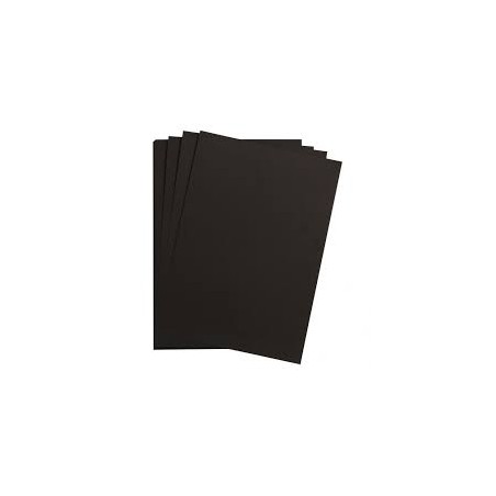 Clairefontaine - Beaux arts - Blister de 25 feuilles de papier Maya noir - A4 - 120g/m2
