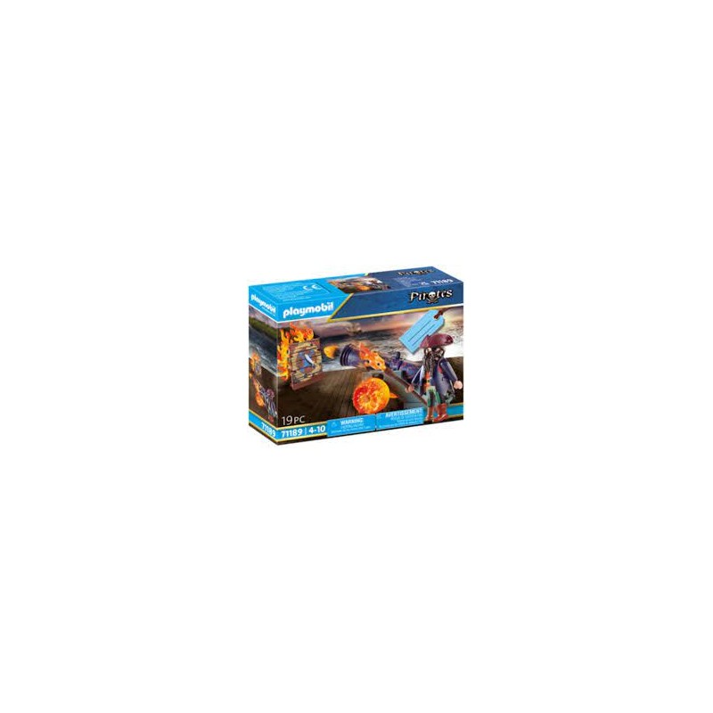 Playmobil - 71189 - Pirates - Pirate avec canon de feu