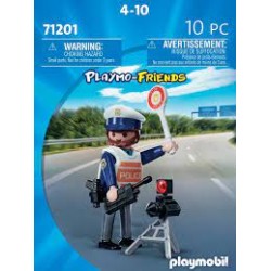 Playmobil - 71201 - Playmo Friends - Policier et radar