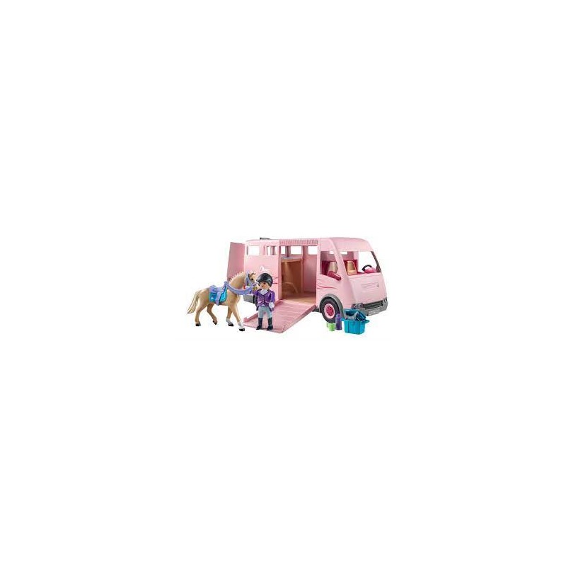Playmobil - 71237 - Country - Van avec chevaux