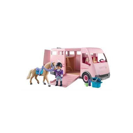 Playmobil - 71237 - Country - Van avec chevaux